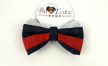 Bo Tastic TM Signature Denim Red white & Blue
