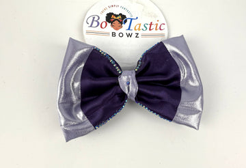 Bo Tastic purple Rhinestones